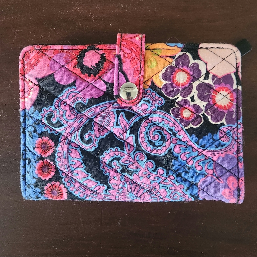 Vera Bradley 👛 "Floral Fiesta" Style Travel Wallet NWOT $27